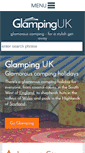Mobile Screenshot of glamping-uk.co.uk